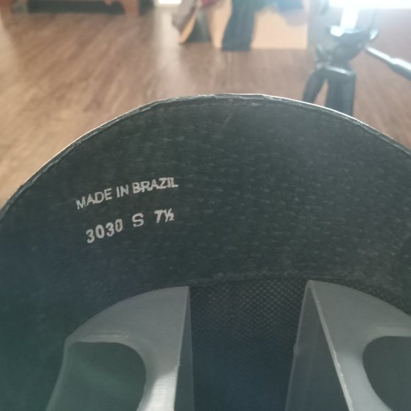 Synthetic black field boots size 7.5 slim - Picture 5 of 9